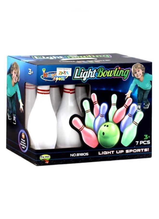 King Sport Light Up Bowling Set 