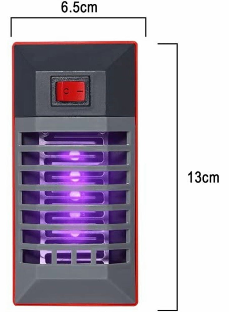 KASTWAVE 4 حزمة مبيد حشرات كهربائي، قاتل البعوض موصول مع مصباح LED للأشعة فوق البنفسجية، فخ إلكتروني للحشرات والذباب للاستخدام الداخلي والخارجي - Image 2
