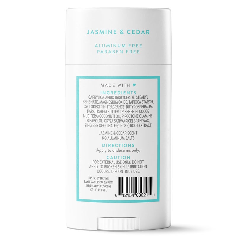 Native Jasmine & Cedar Deodorant 2.65oz - Image 5