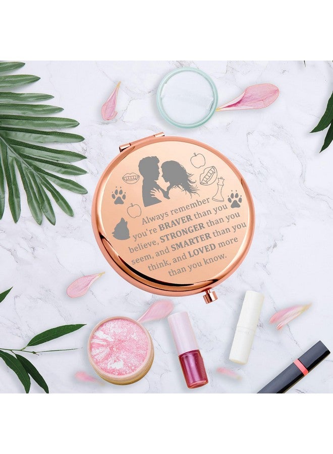 ميوسبارك مرآة مكياج مدمجة لفيلم توايلايت، هدية لمحبي إدوارد وبيلا، هدية لمحبي مصاصي الدماء، هدية مستوحاة من الفيلم، هدية عشوائية (أميرة الشفق) - Image 3