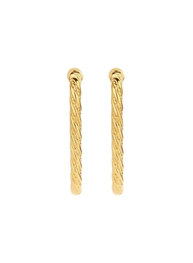 شيروتي 1881 أقراط كابل ملتوي