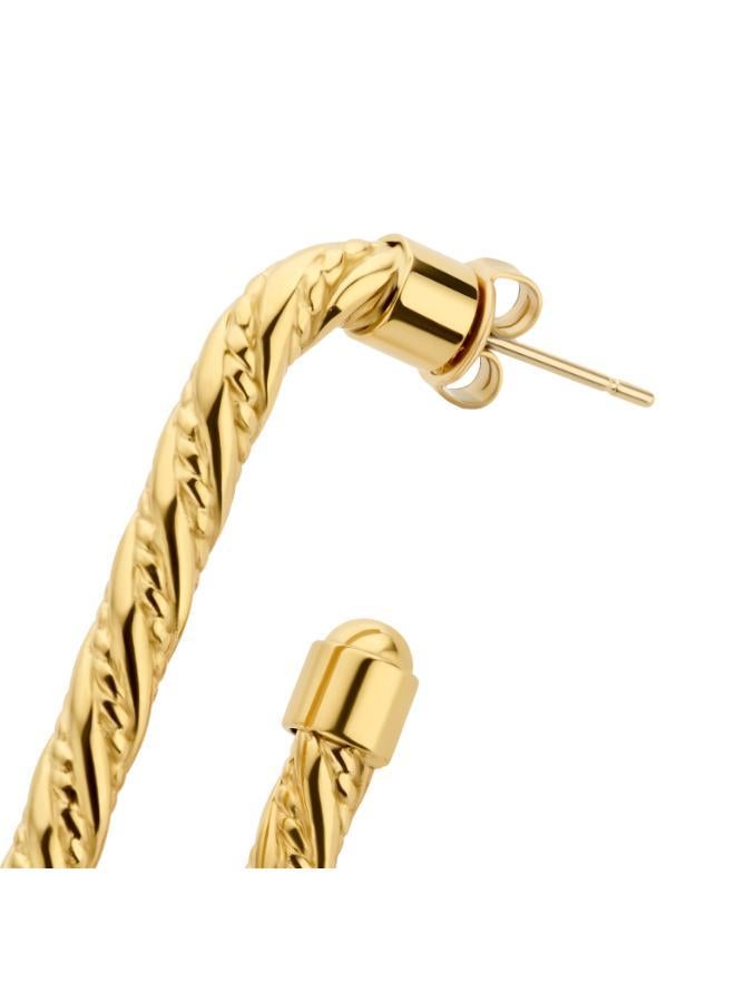 CERRUTI 1881 Twisted Cable  Earrings - Image 3