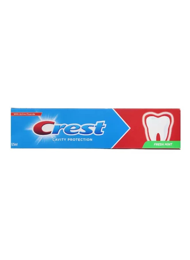Crest Cavity Protection with Active Fluoride and Fresh Mint- 125ml