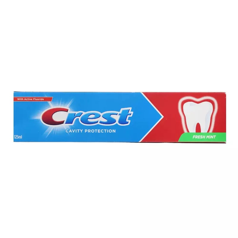 Crest Cavity Protection with Active Fluoride and Fresh Mint- 125ml