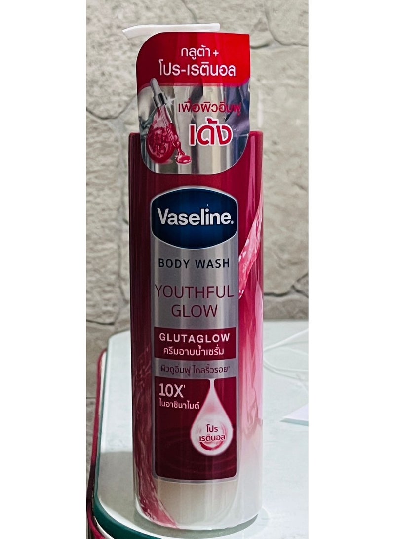 VASELINE BODY WASH YOUTHFUL GLOW 425 ML