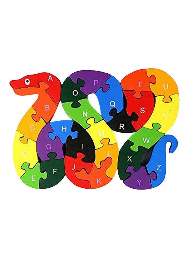 Jigsaw Puzzle Alphabets Number Learning  Toy - Image 2
