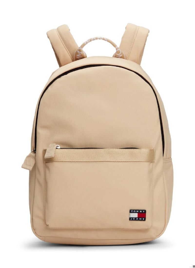 TOMMY JEANS Women's Essential Daily Backpack - Polyester, Beige  - Image 1