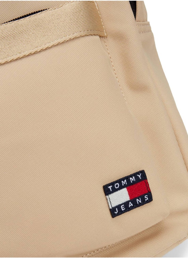 TOMMY JEANS Women's Essential Daily Backpack - Polyester, Beige  - Image 3