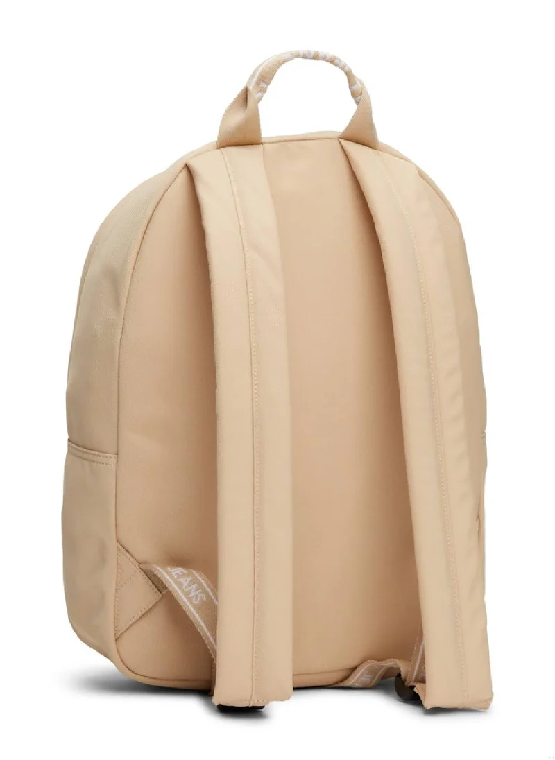 TOMMY JEANS Women's Essential Daily Backpack - Polyester, Beige