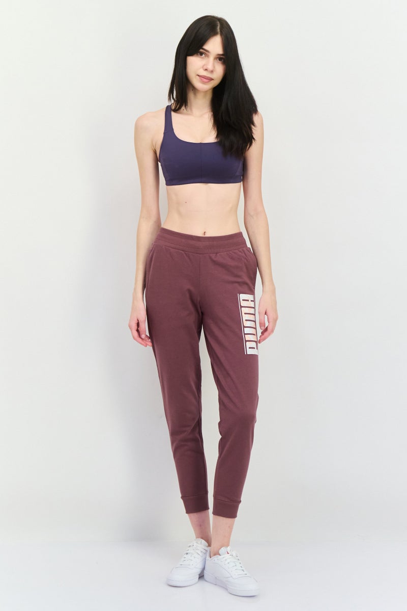 PUMA Women Regular Fit Outdoor Sweatpants, Mauve  - Image 4