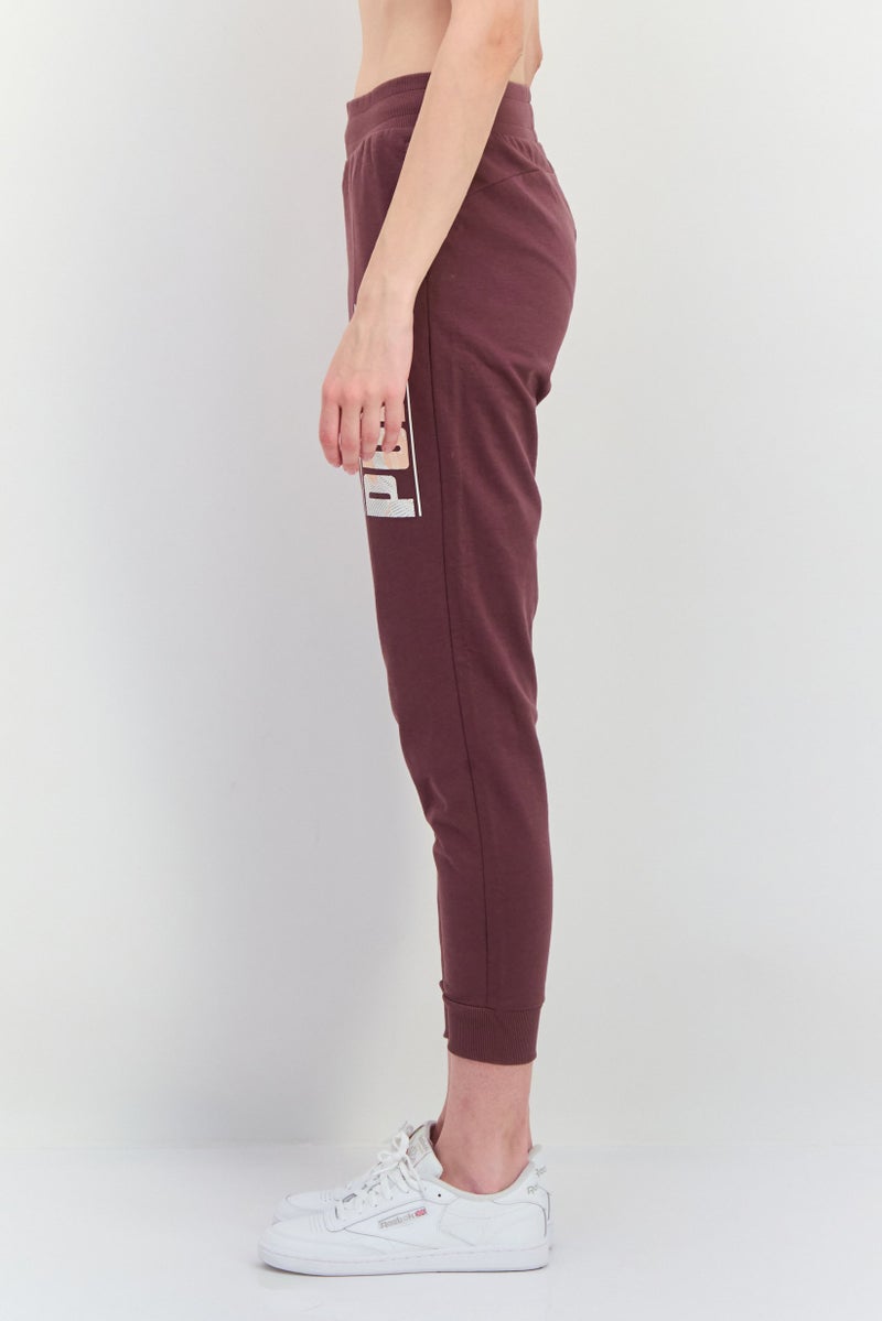 PUMA Women Regular Fit Outdoor Sweatpants, Mauve  - Image 2