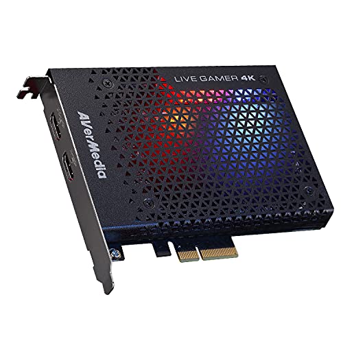 AVerMedia GC573 Live Gamer 4K, Internal Capture Card, Stream and Record 4K60 HDR10 with ultra-low latency on PS5, PS4 Pro, Xbox Series X/S, Xbox One X, in OBS, Twitch, YouTube - Image 2