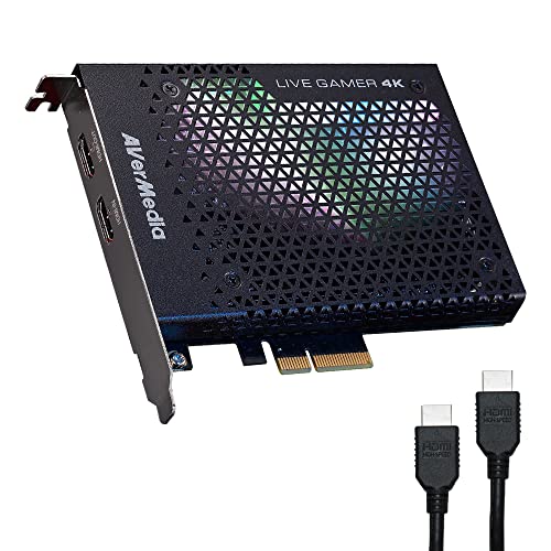 AVerMedia GC573 Live Gamer 4K, Internal Capture Card, Stream and Record 4K60 HDR10 with ultra-low latency on PS5, PS4 Pro, Xbox Series X/S, Xbox One X, in OBS, Twitch, YouTube - Image 1