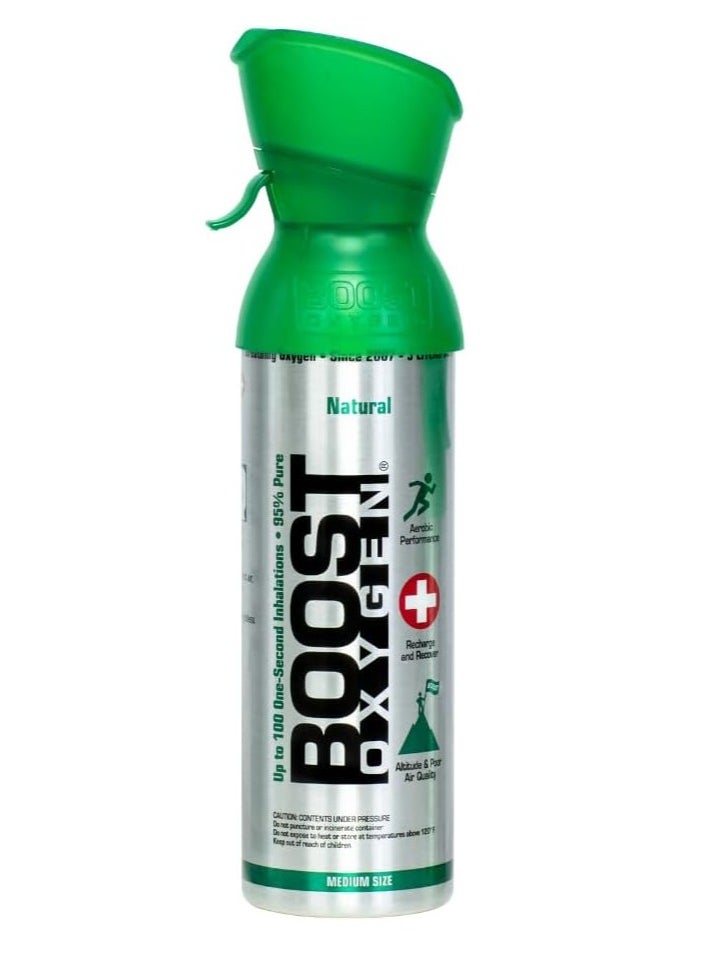 BOOST OXYGEN Oxygen Large Natural Aroma 5 Liter Canister 