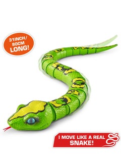 ROBO ALIVE ZURU ROBO ALIVE King Python, Battery-Powered Robotic Interactive Electronic Toy Pet Reptile Ultra Real Movements Prankst Toys For Ages 3+  - Image 2