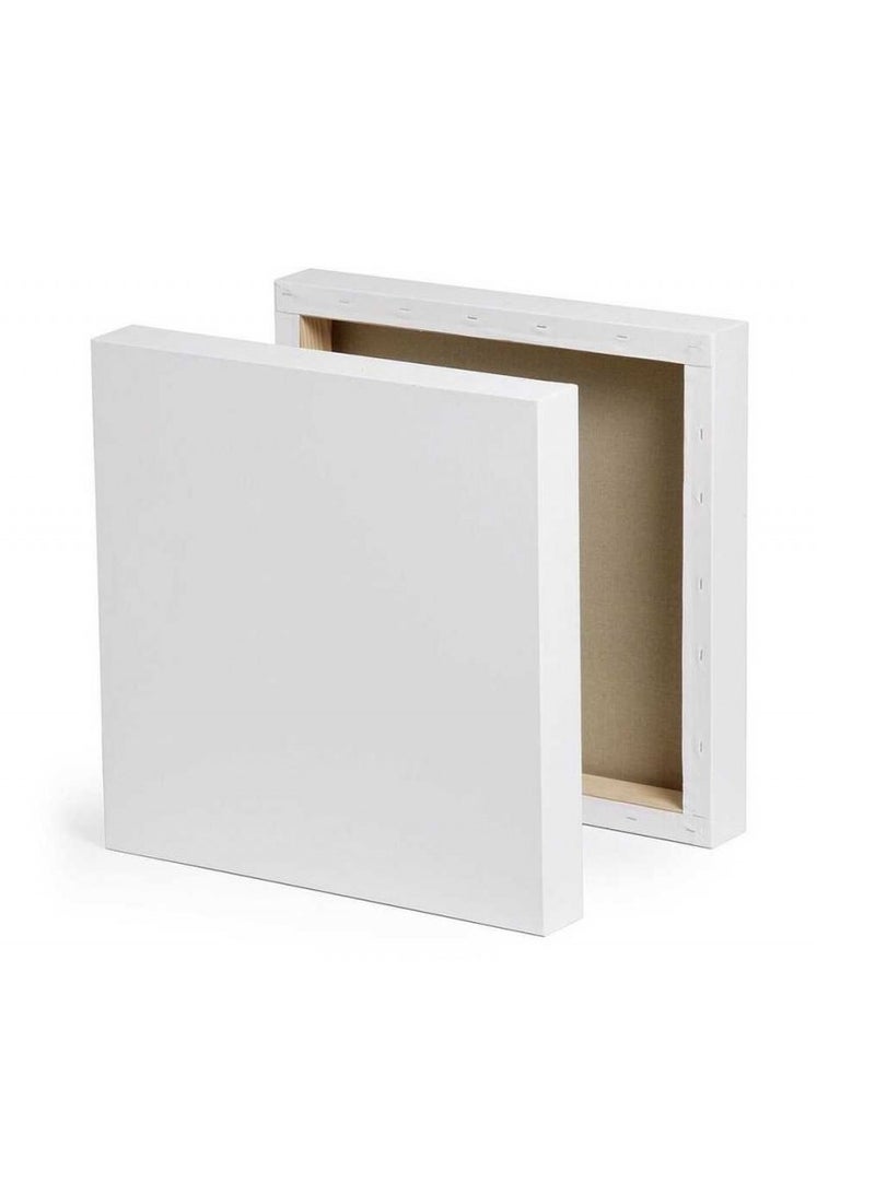 PARTNER لوحة قماشية، 30 × 30 سم، أبيض  - Image 1