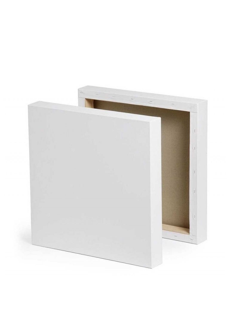 PARTNER لوحة قماشية، 30 × 30 سم، أبيض  - Image 2