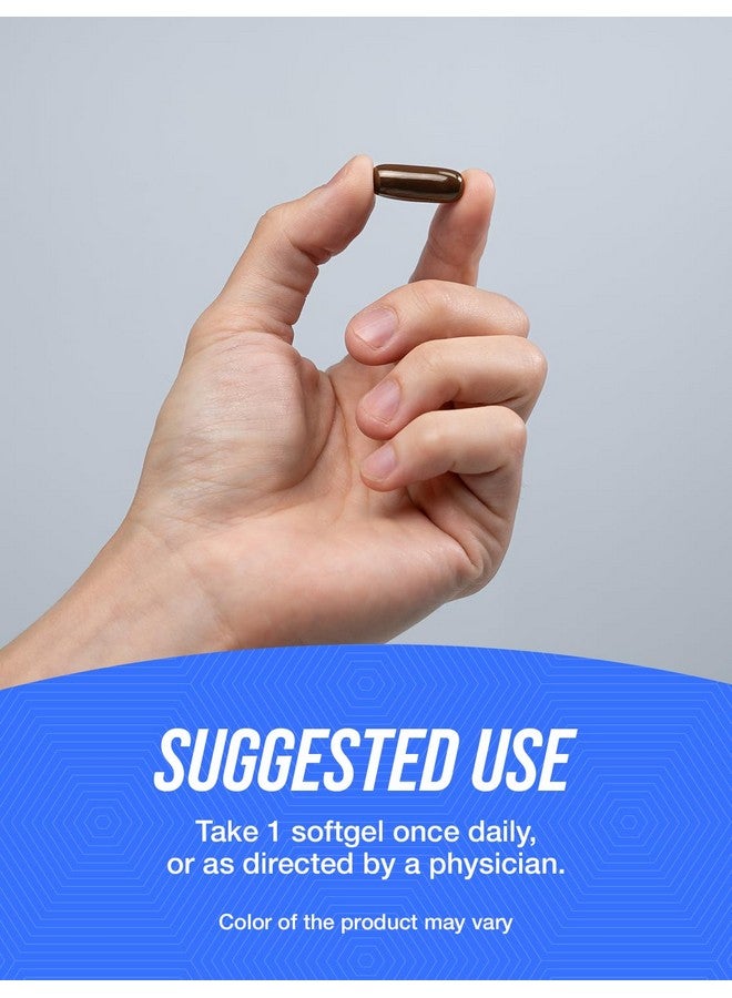 BulkSupplements بلك سابليمنتس.com فيتامينات متعددة للرجال كبسولات لينة - فيتامينات متعددة يومية، مكملات متعددة المعادن، مع زيت السمك - خالي من الجلوتين، 1 كبسولة فيتامين متعددة للرجال لكل حصة، 300 عدد (عبوة من 1) - Image 4