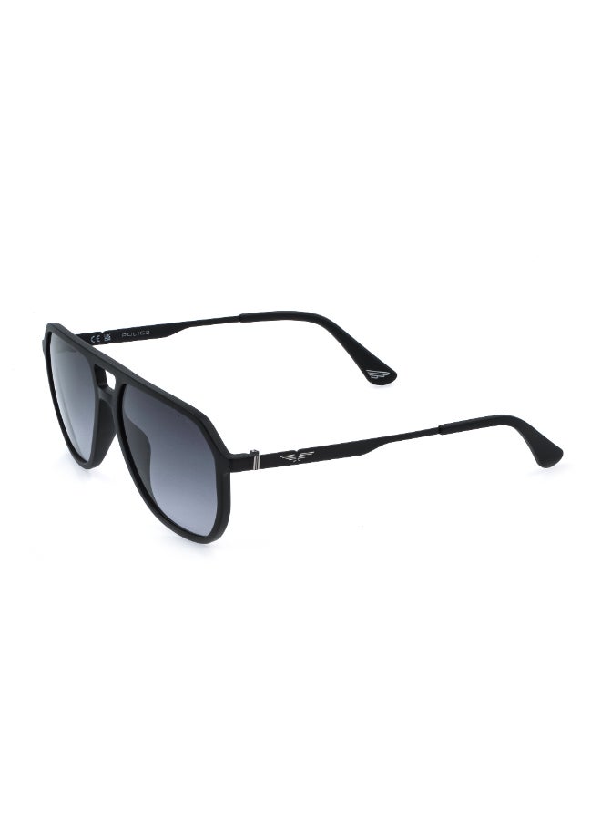 POLICE Full Rim Aviator Sunglasses SPLQ81M - Image 2