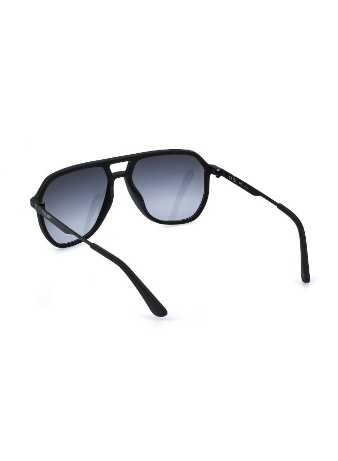 POLICE Full Rim Aviator Sunglasses SPLQ81M - Image 5