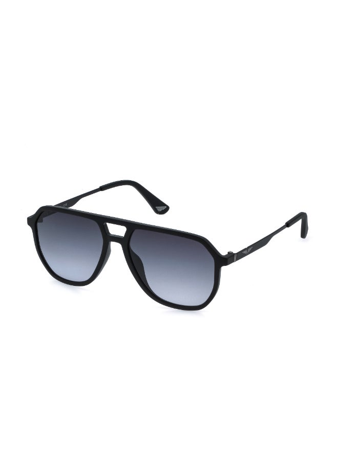 POLICE Full Rim Aviator Sunglasses SPLQ81M - Image 1