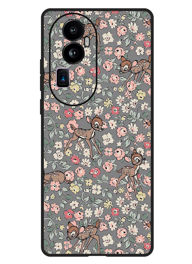 Theodor Protective Case Anti Scratch Shock Proof Bumper Cover For Oppo Reno 10 Pro Plus Deer (2)  - Image 1
