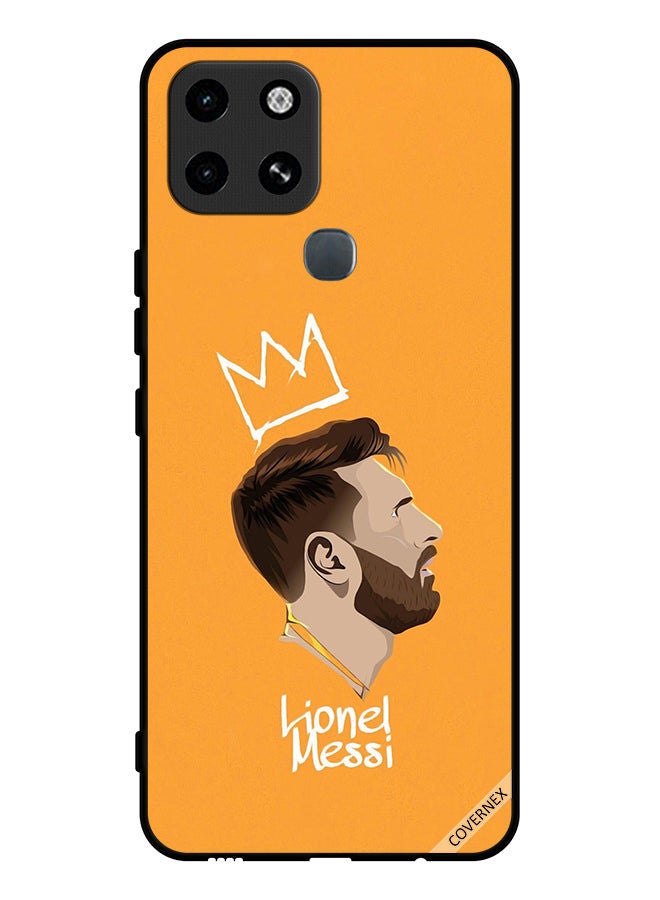 Covernex Protective Case Cover For Infinix Smart 6 Leo Messi The King  - Image 1