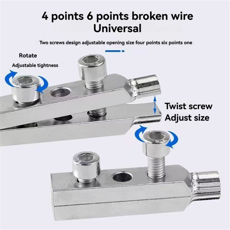 Screw Extractor: Compact Steel Tool Fits Tight Spaces - Multi-Functional Thread Extractor for DIY Plumbing Pipe & Valve Repair - Image 4