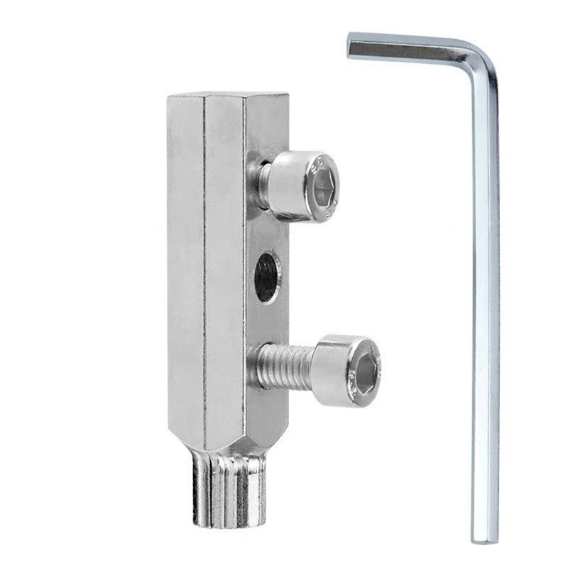 Screw Extractor: Compact Steel Tool Fits Tight Spaces - Multi-Functional Thread Extractor for DIY Plumbing Pipe & Valve Repair - Image 1