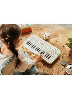 CASIO Casiotone SA-50 Mini Keyboard for Kids - 100 Tones - 50 Rhythms - 32 Keys- White, With Power Adaptor  - Image 5