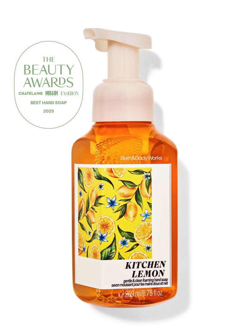 Bath & Body Works Kitchen Lemon Gentle & Clean Foaming Hand Soap - Image 1