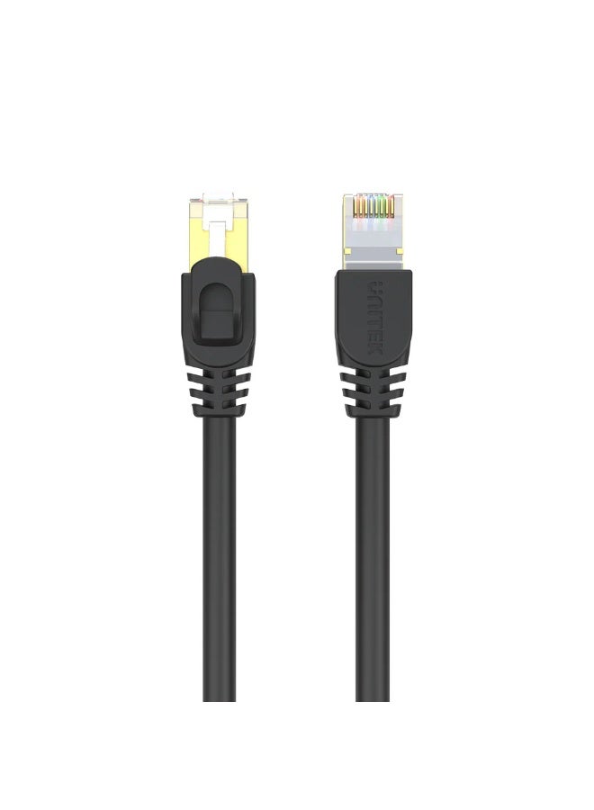 UNITEK كابل إيثرنت Cat 7 SSTP RJ45 بسرعة 10Gbps وتردد 600MHz، مزدوج الحماية، موصلات مطلية بالذهب، متوافق مع PoE - Image 2