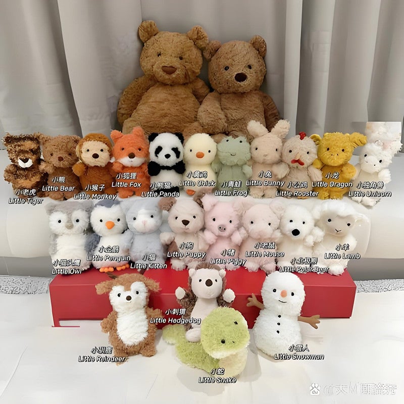 Plush Animal Figure - Cute Stuffed Toy - Image 3