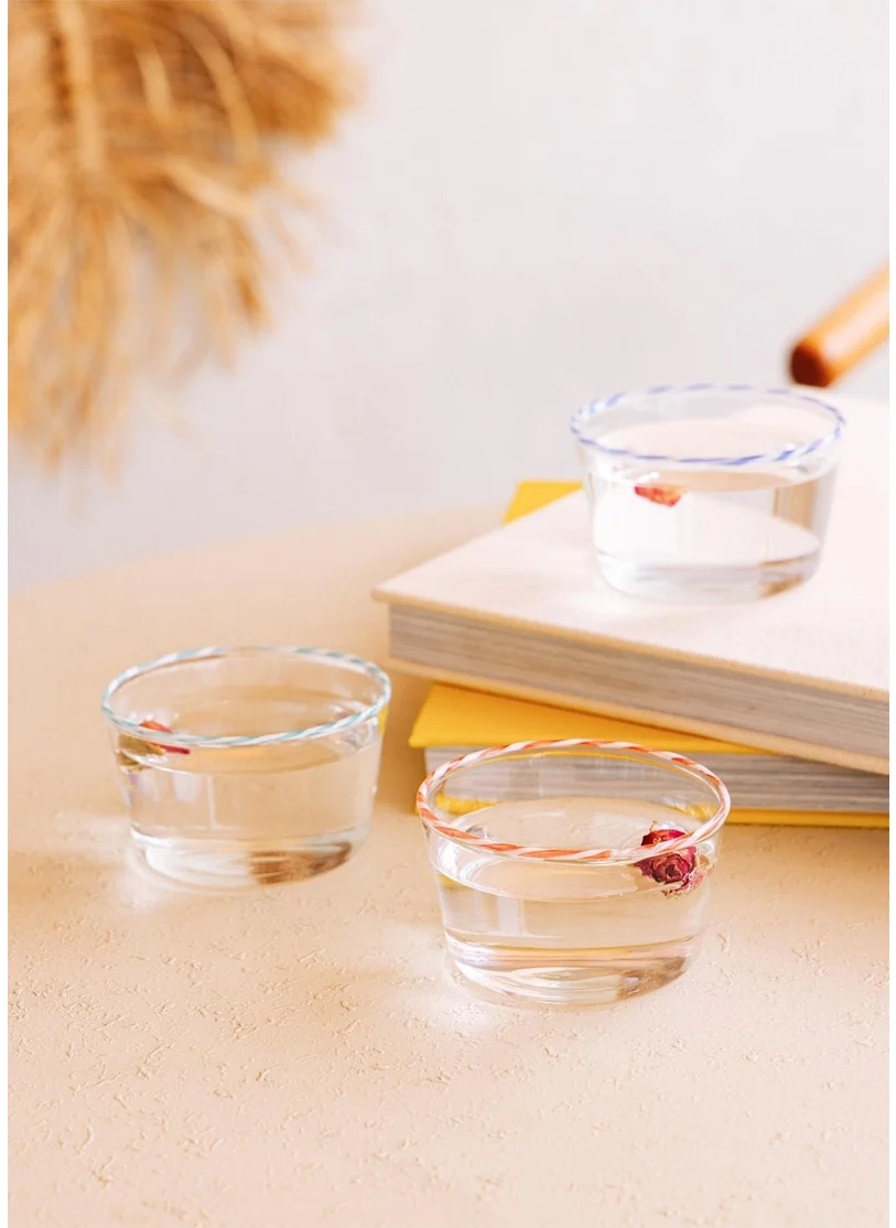 The Mia Simple Ice Cream Dessert Serving Bowl Pink 150 ml