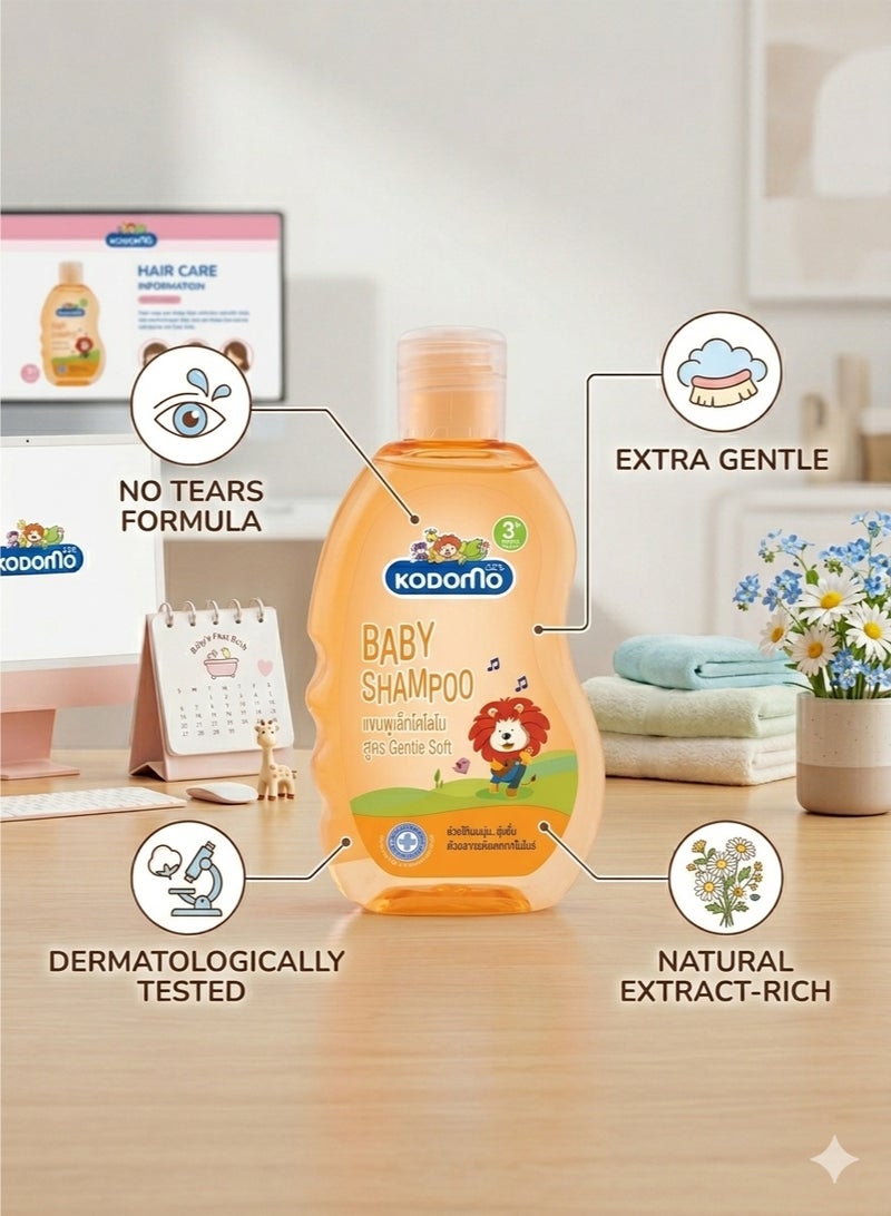 Kodomo Baby Shampoo Gentle Soft 200 ml - Image 2