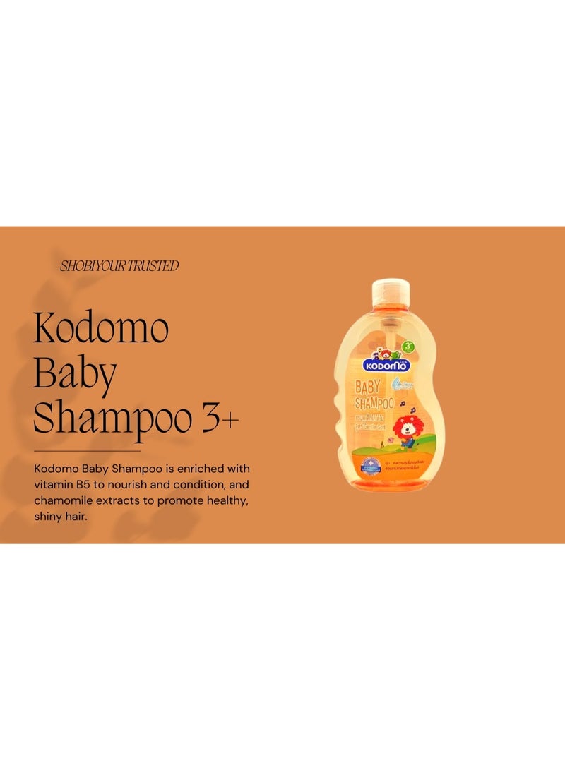 Kodomo Baby Shampoo Gentle Soft 200 ml - Image 3