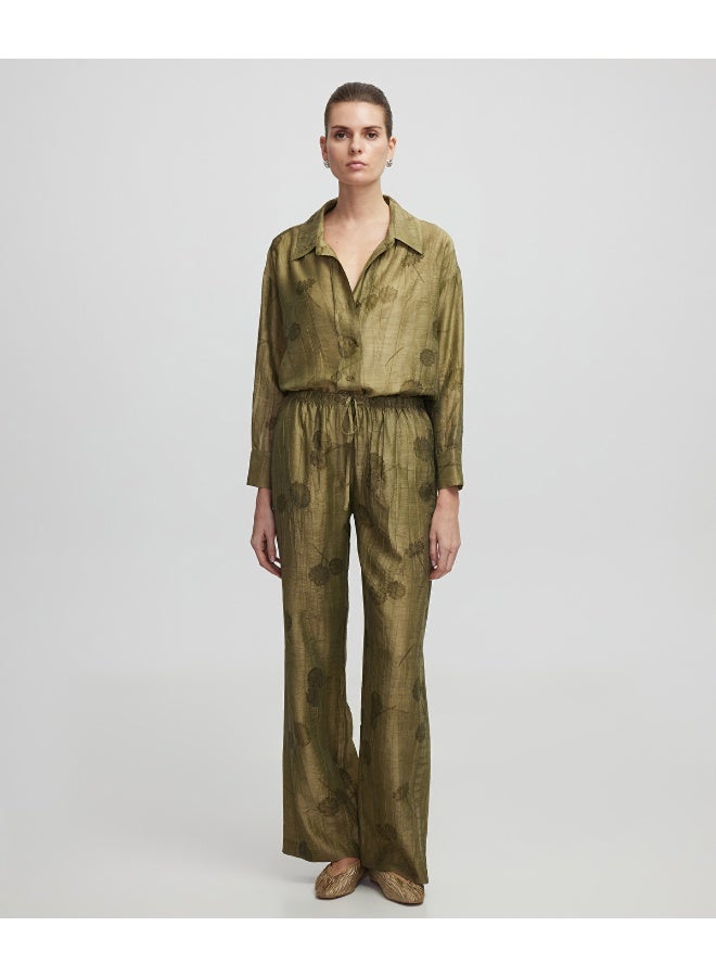 Ipekyol Jacquard Trousers - Image 1