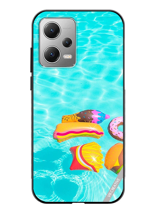 VR CREATIVE Protective Case Cover For Xiaomi Redmi Note 12 Food Chill Design Multicolour - Image 1