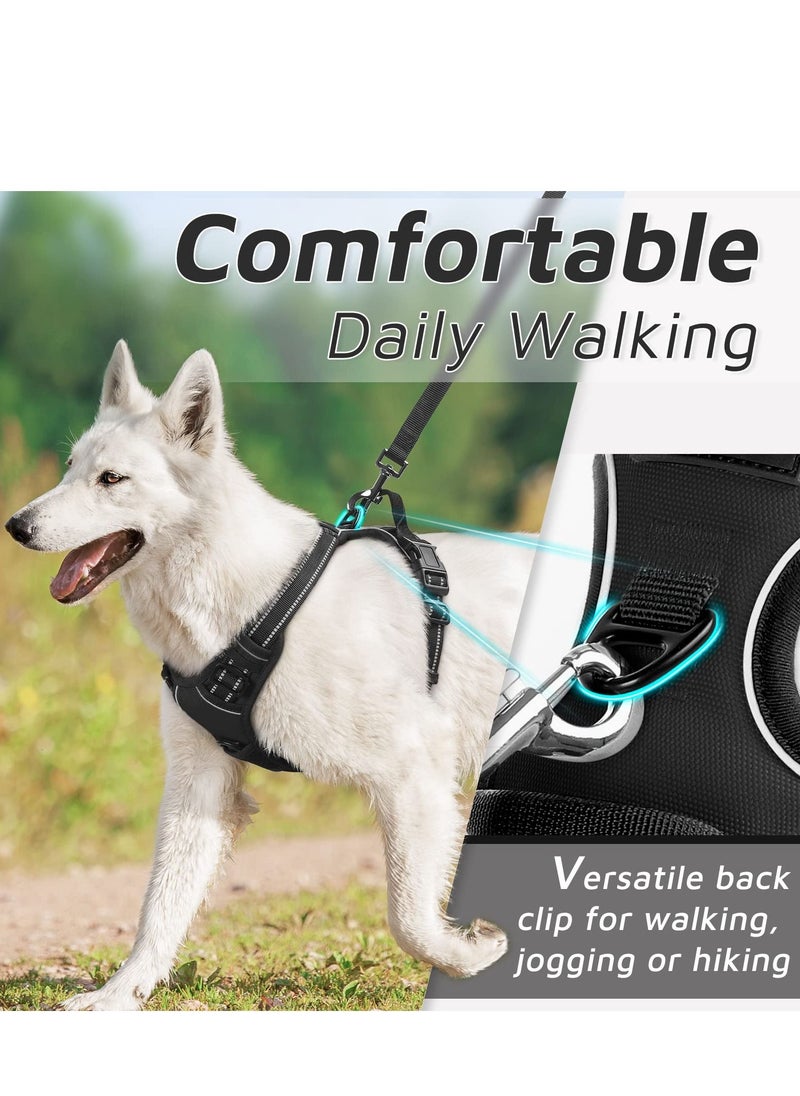 Y&D Dog Harness No Pull Walking Pet with Metal Rings and Handle Adjustable Reflective Breathable Soft Vest Easy Control Front Clip for Small Dogs  - Image 2