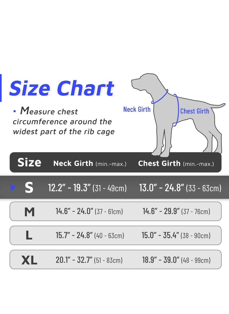 Y&D Dog Harness No Pull Walking Pet with Metal Rings and Handle Adjustable Reflective Breathable Soft Vest Easy Control Front Clip for Small Dogs  - Image 5