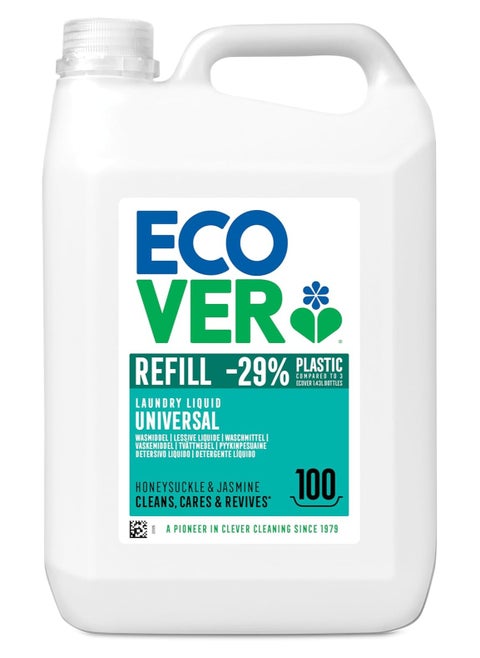 ecover Laundry Liquid Refill Honeysuckle and Jasmine 5 Liter