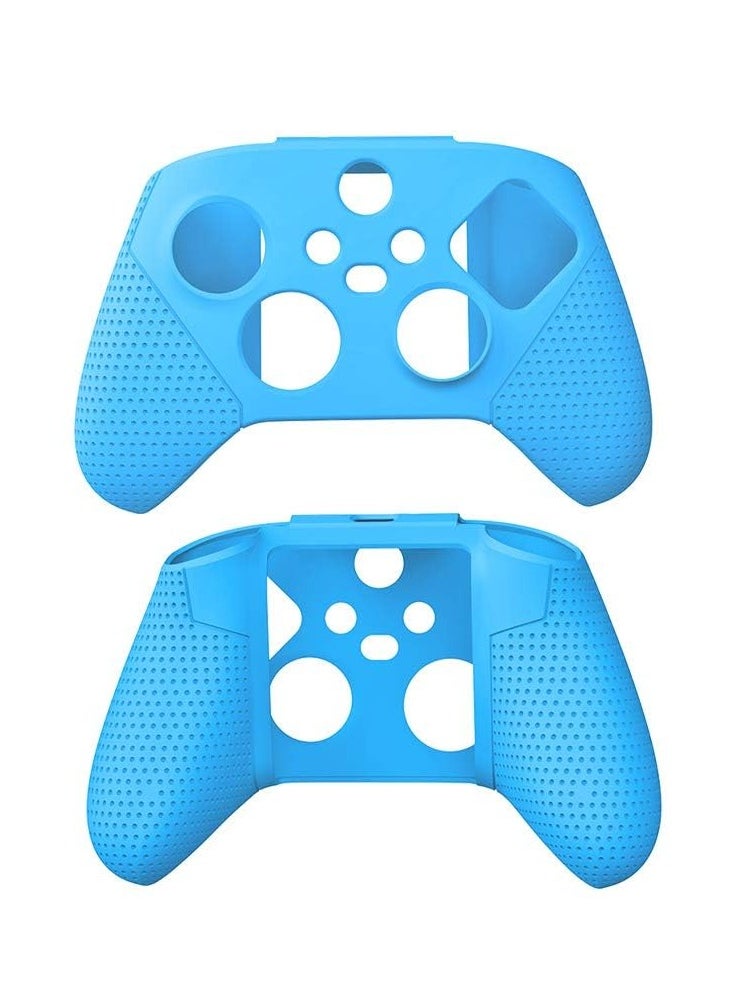 KASTWAVE - Silicone Case for Xbox Series S/X, Protective Case for Xbox Series S/X with Thumb Grips, Controller Shell for Xbox Series S/X Blue - Image 1