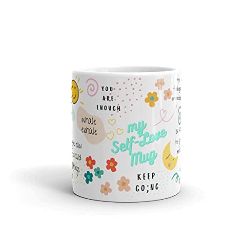DAYS Motivational Quote Coffee Mug Law Of Attraction Self Care Manifest Affirmation Positivity Gift Mindset Motivational Ceramic Mug Gift To Friend Brother Sister And Everyone, 350 ML - Image 2