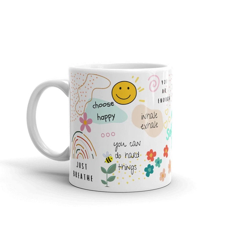 DAYS Motivational Quote Coffee Mug Law Of Attraction Self Care Manifest Affirmation Positivity Gift Mindset Motivational Ceramic Mug Gift To Friend Brother Sister And Everyone, 350 ML - Image 5