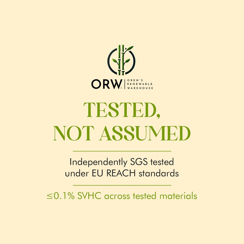 ORW Natural Cork Yoga Block â€“ 9â€x6â€x3â€, 1.5 lbs â€“ Heavyweight, Non-Slip, Eco-Friendly â€“ Dense Yoga Prop for All Levels - Image 5