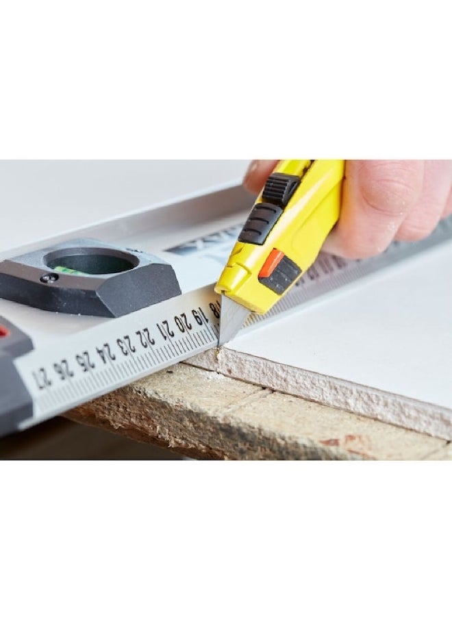 Stanley - Fatmax Interlocking Nose Design Retractable Knife Yellow and Black 3 x 4 x 17 cm 0-10-778 - Image 1