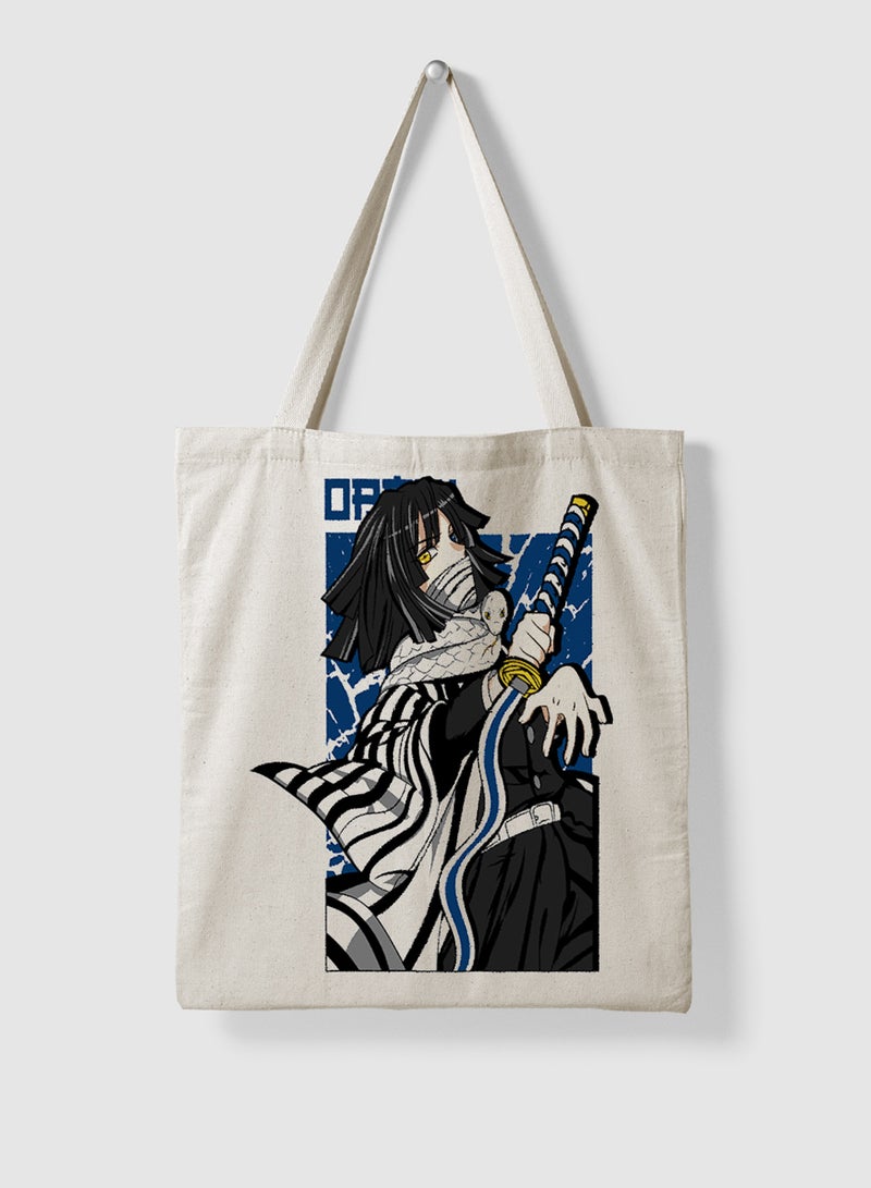 لوحة حقيبة يد بأحزمة كتف من البوليستر بتصميم أنمي هاشيرا قاتل الشياطين - Image 4