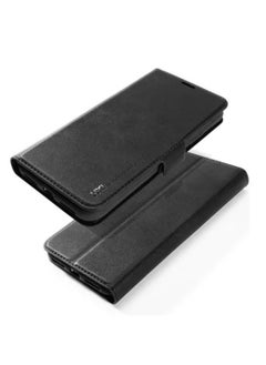 HECI Smart Phone Leather Flip Cover For iPhone 12 Pro Max Black