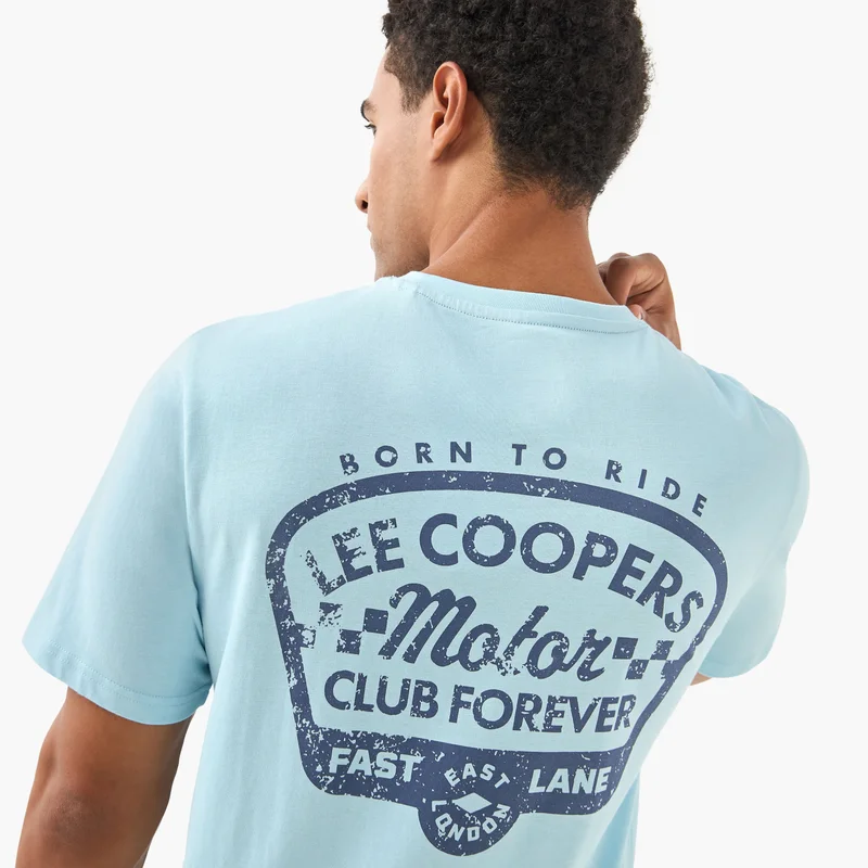 Lee Cooper Lee Cooper Logo Detail Crew Neck T-shirt