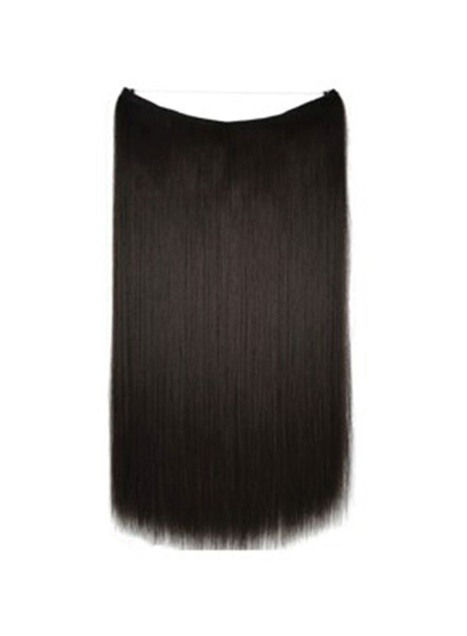 وصلة شعر مستقيمة أسود